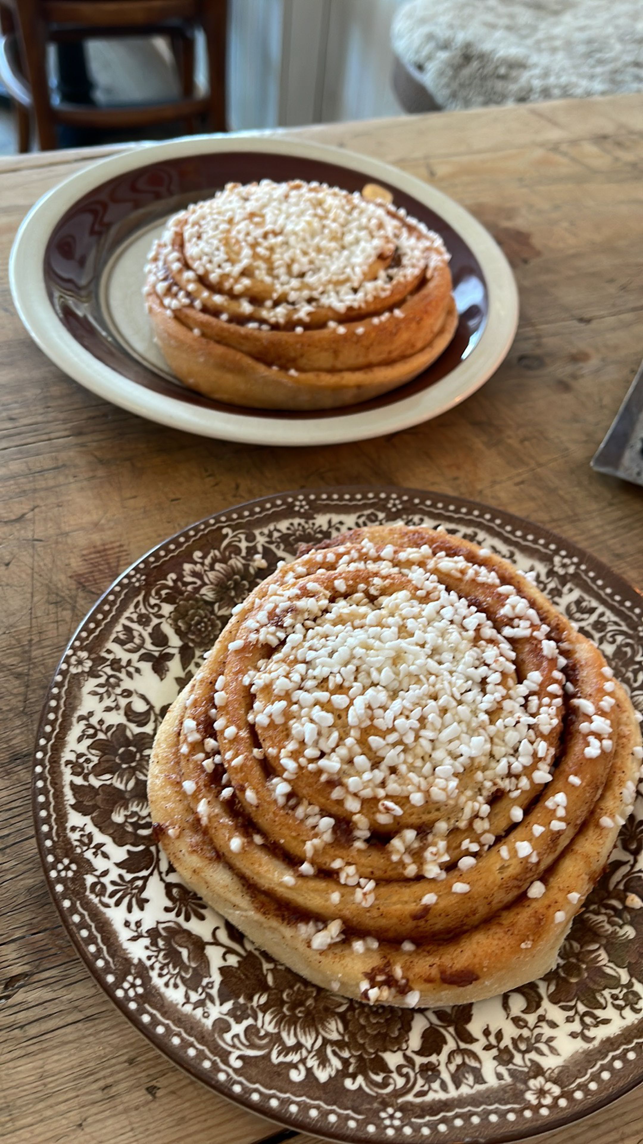 The best Cinnamon buns in northern Norway, at Hennignsvær Lysstøperi & Cafe