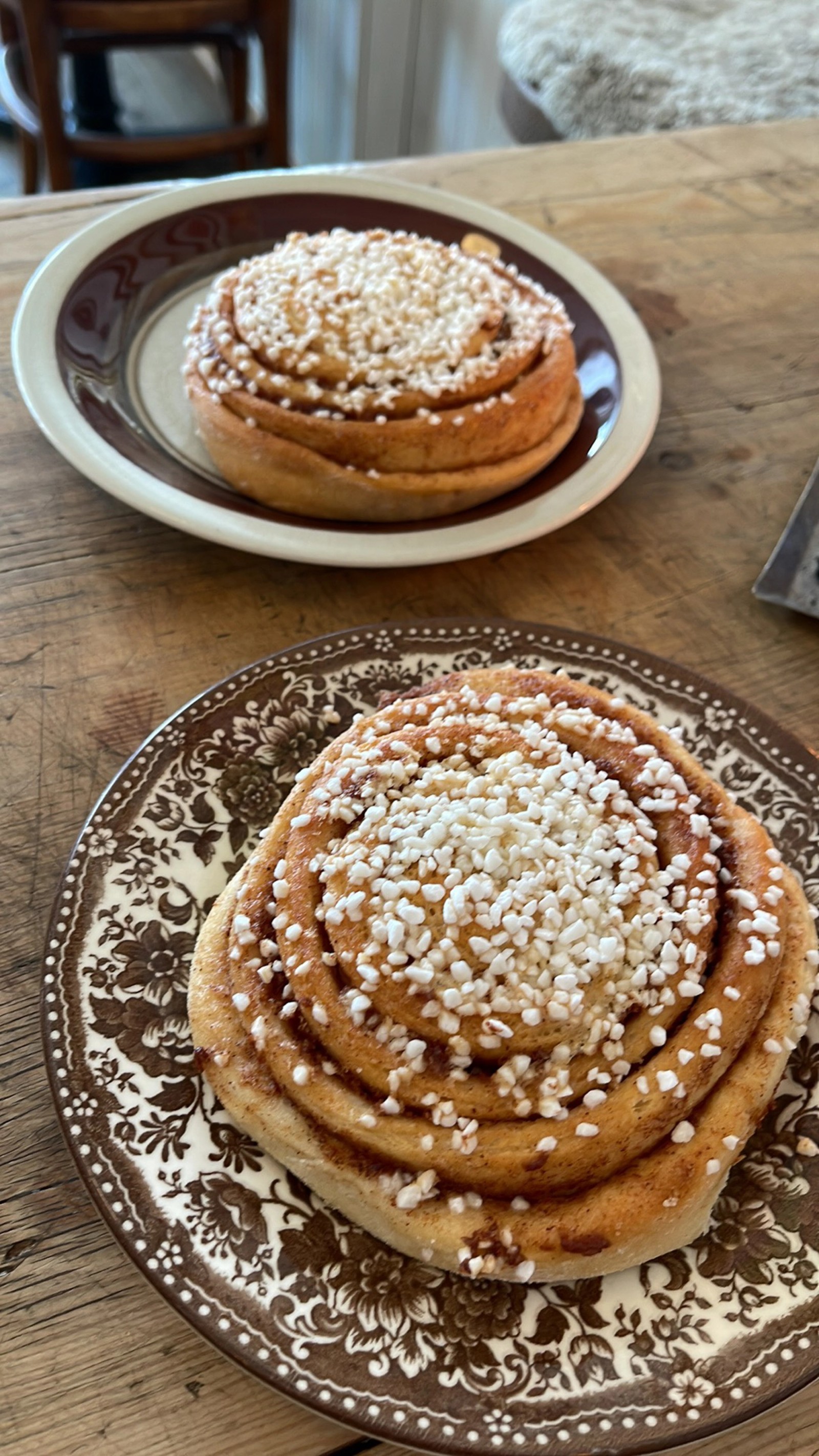The best Cinnamon buns in northern Norway, at Hennignsvær Lysstøperi & Cafe