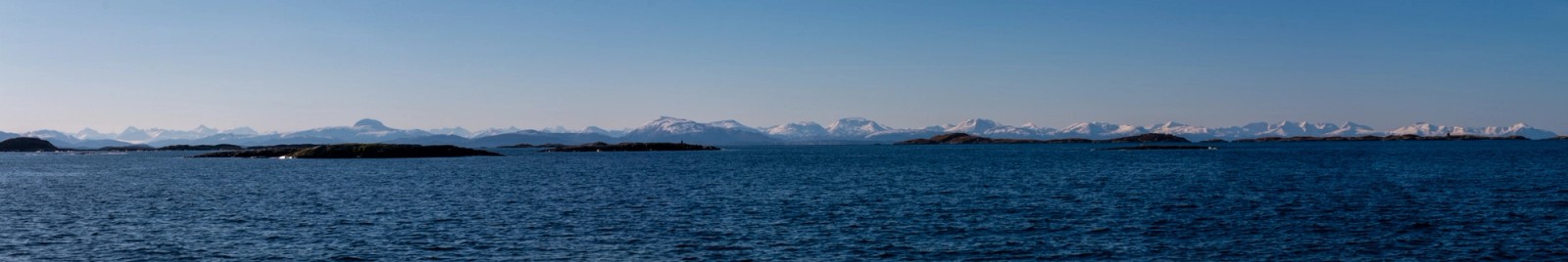 Panoramic view of Nordmørskysten, Norway