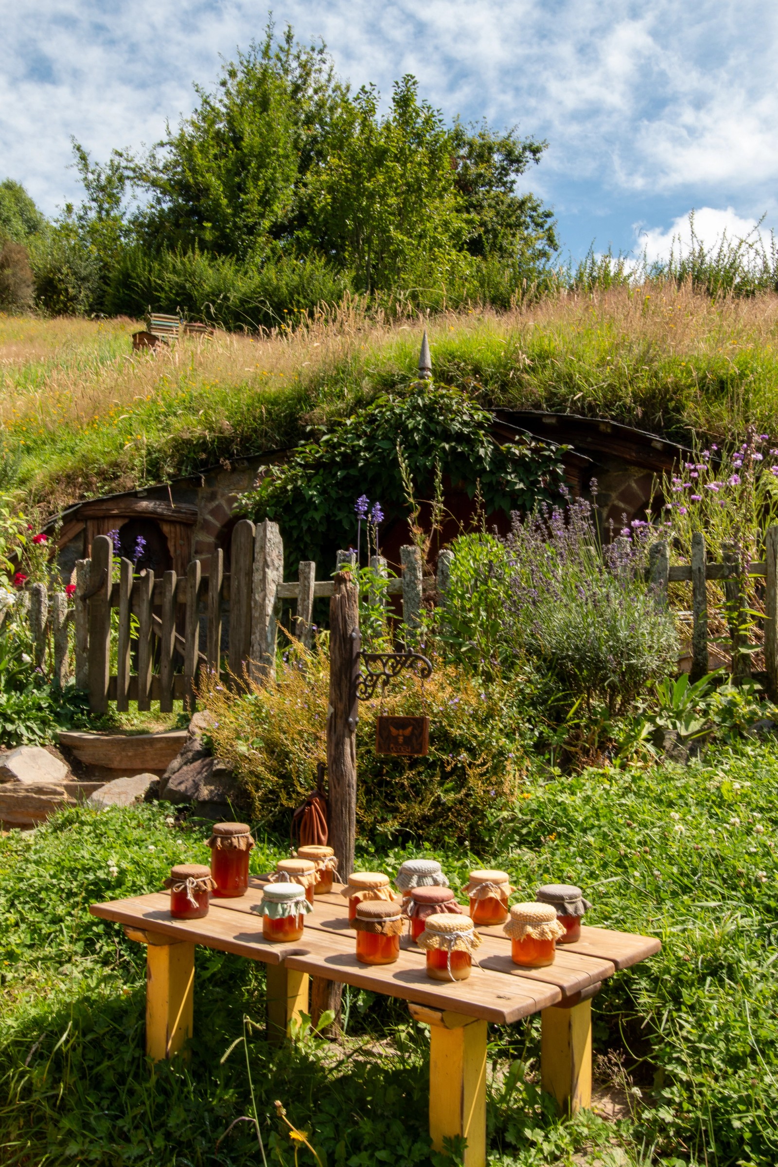 Honey for sale in Hobbiton