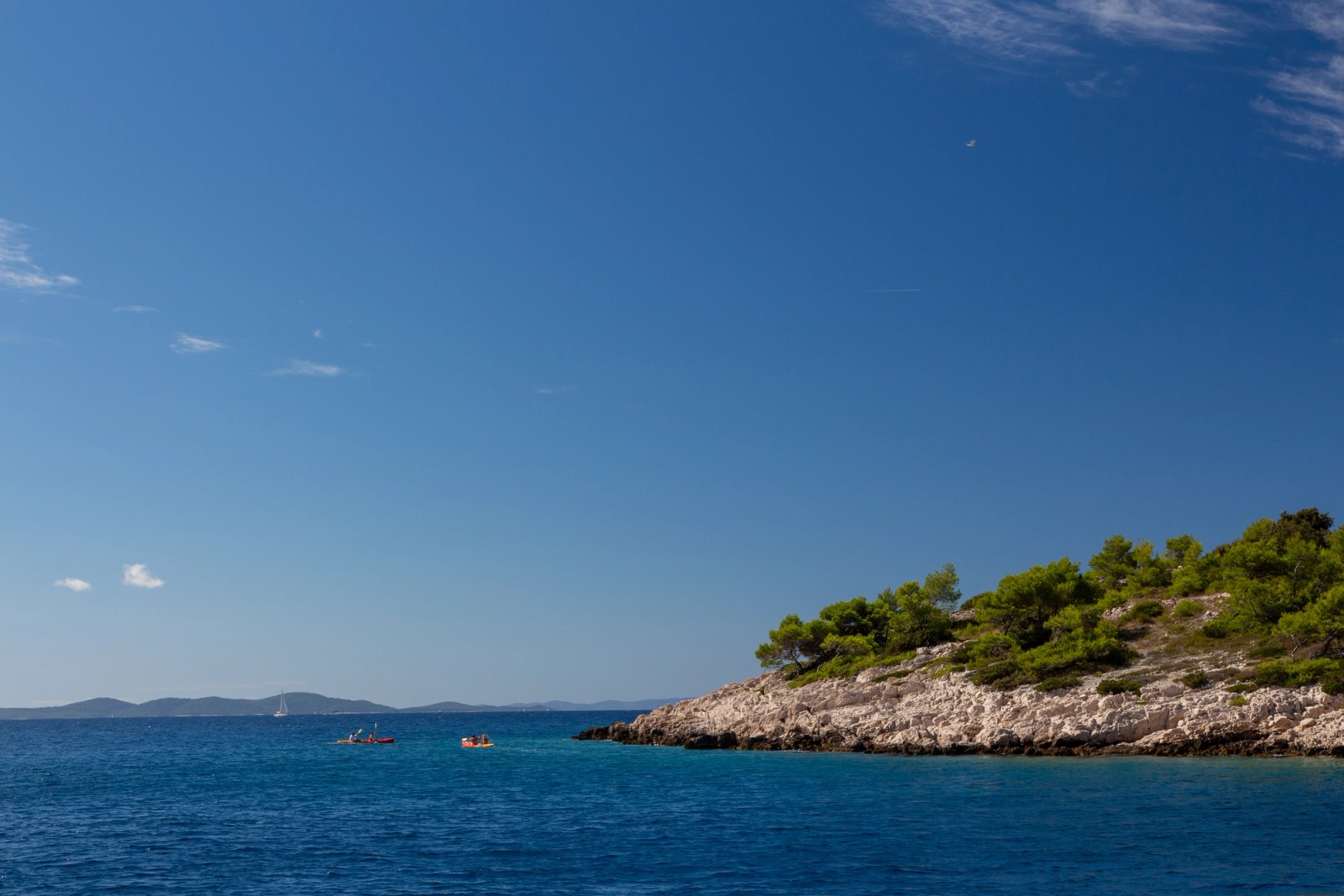 The Dalmatian coast