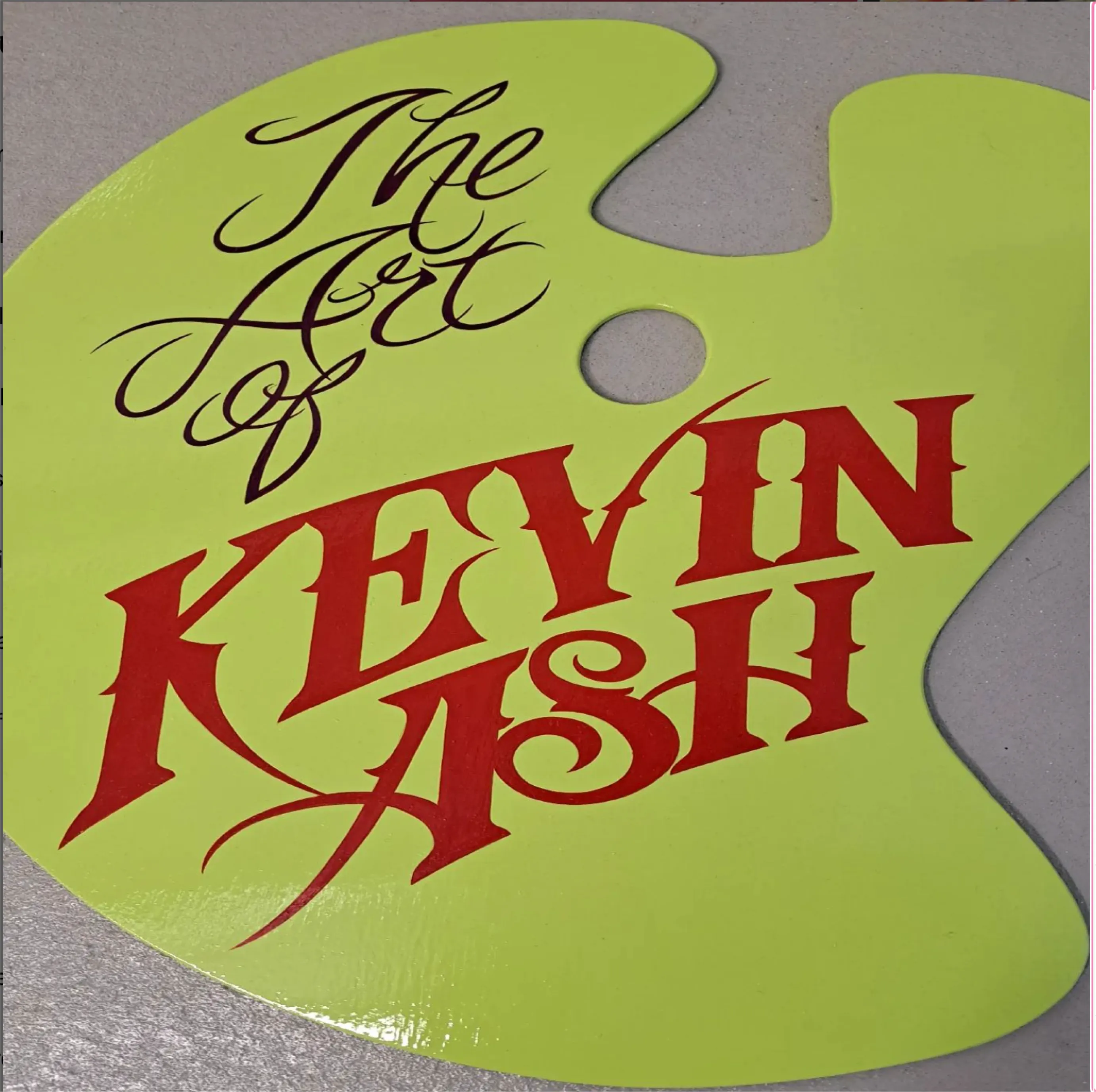 The Art Of Kev Ash Signwriting