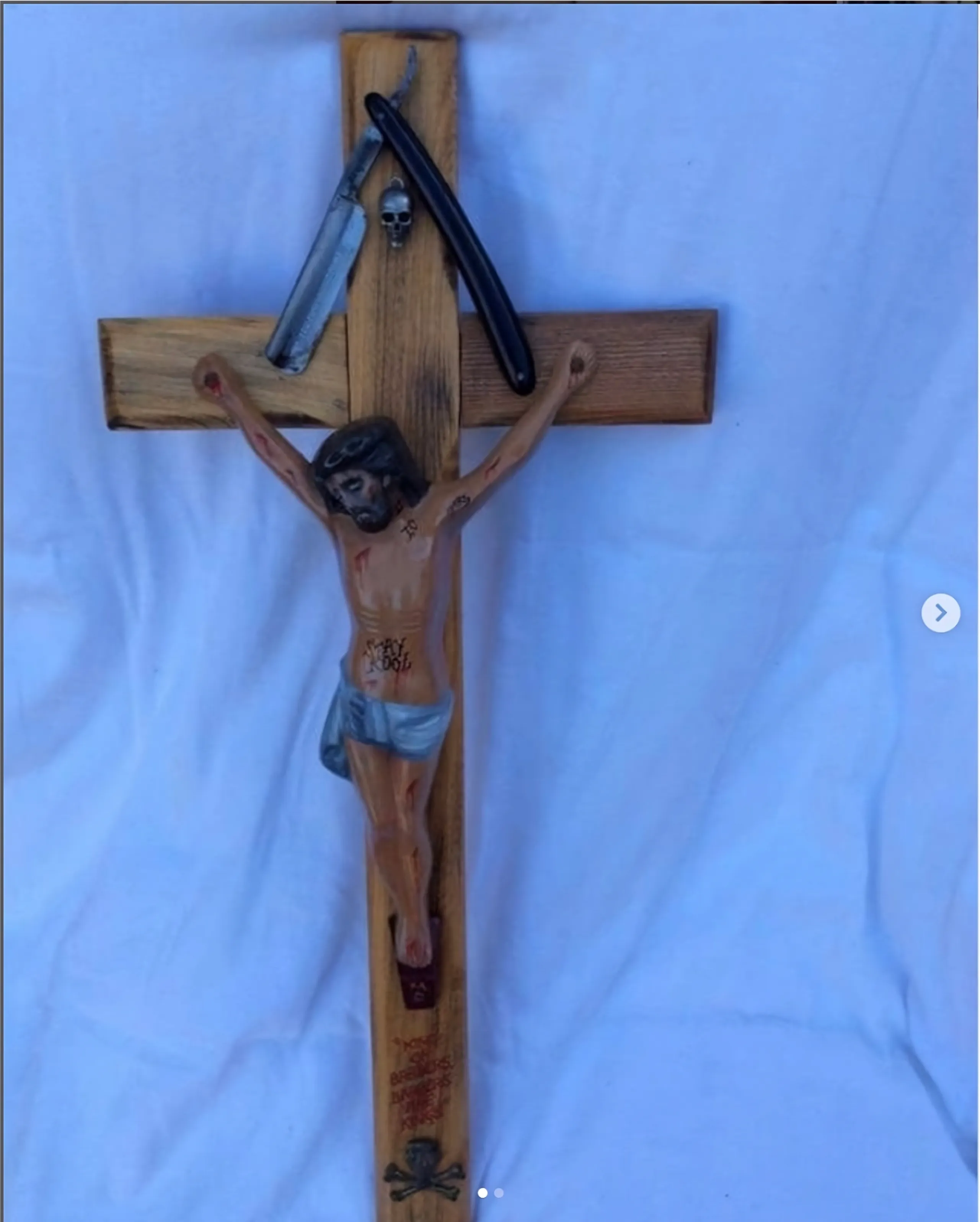 Custom Model of Jesus On A Cross By Kev Ash