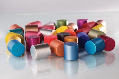 Closure collection, a Colortek finish on plastics