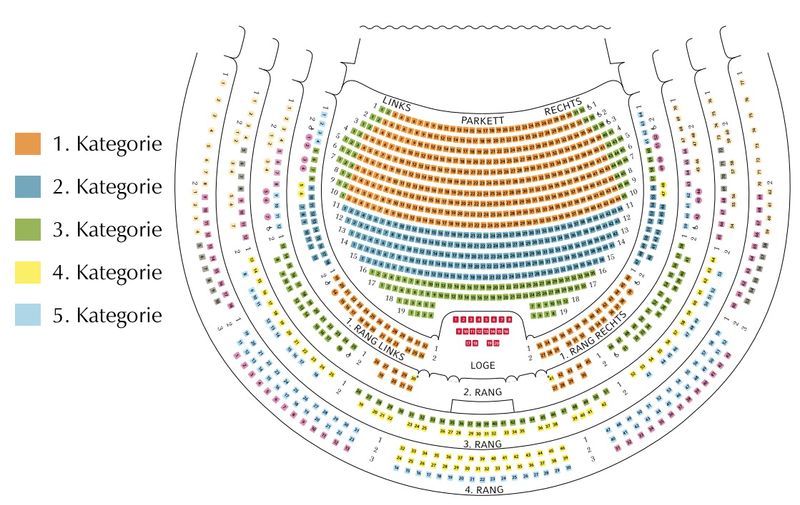 Sitzplan Semperoper