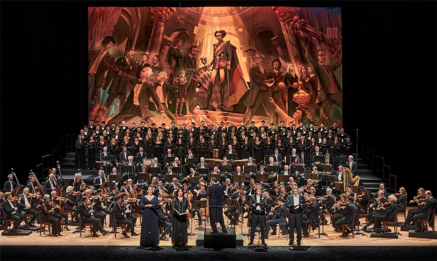 Festakt 2026: Christian Thielemann, Elza van den Heever (Sopran), Christa Mayer (Alt), Klaus Florian Vogt (Tenor), Georg Zeppenfeld (Bass), Festpielorchester, Festspielchor
