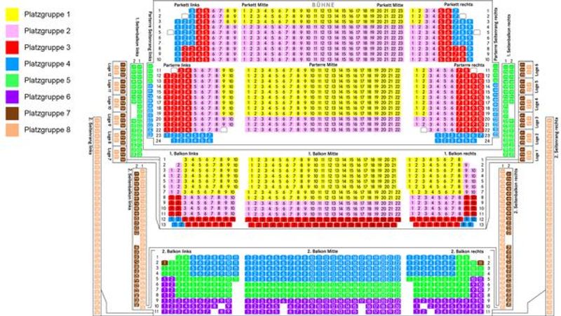 Sitzplan Festspielhaus Baden-Baden