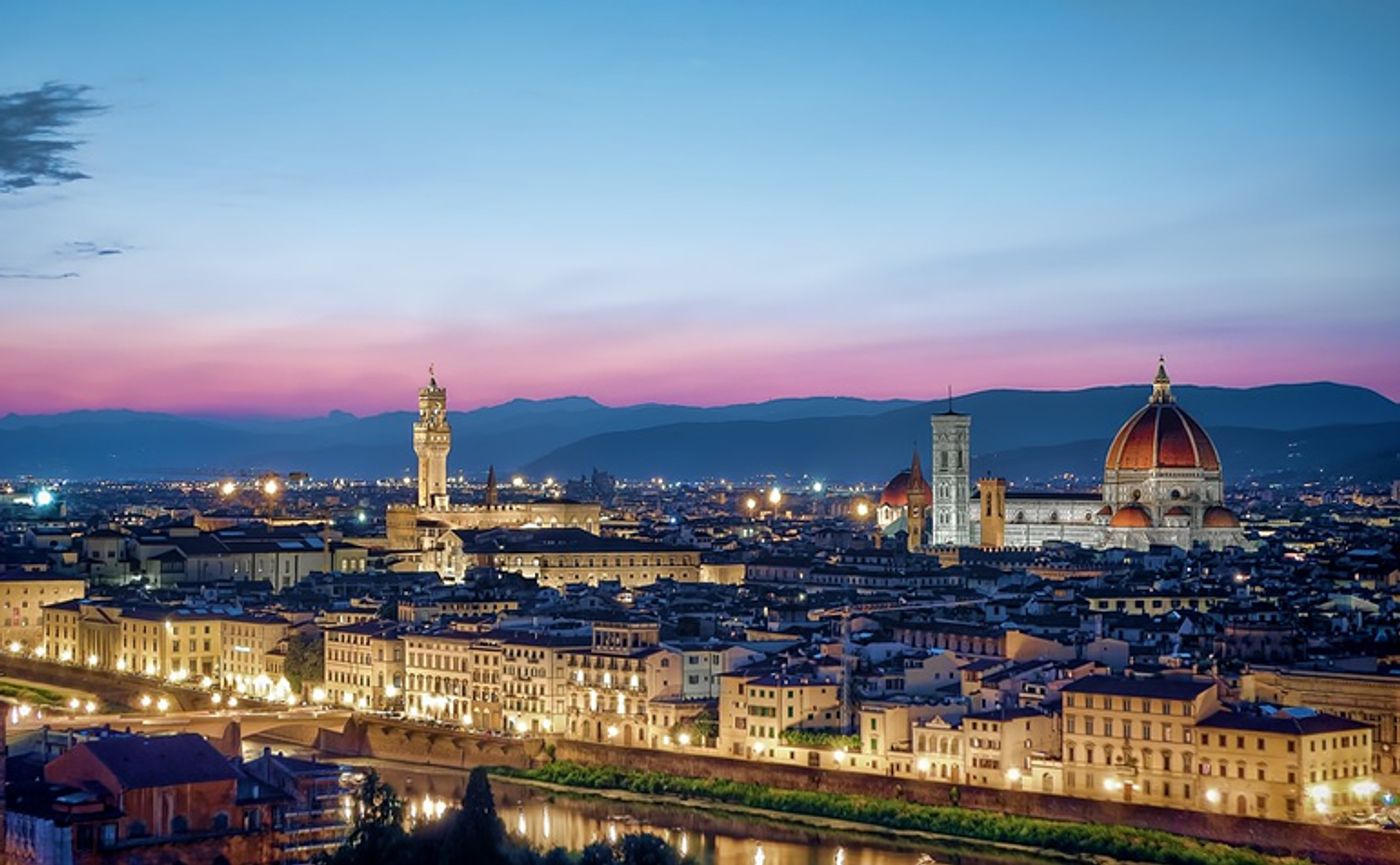 Florenz im Abendlicht