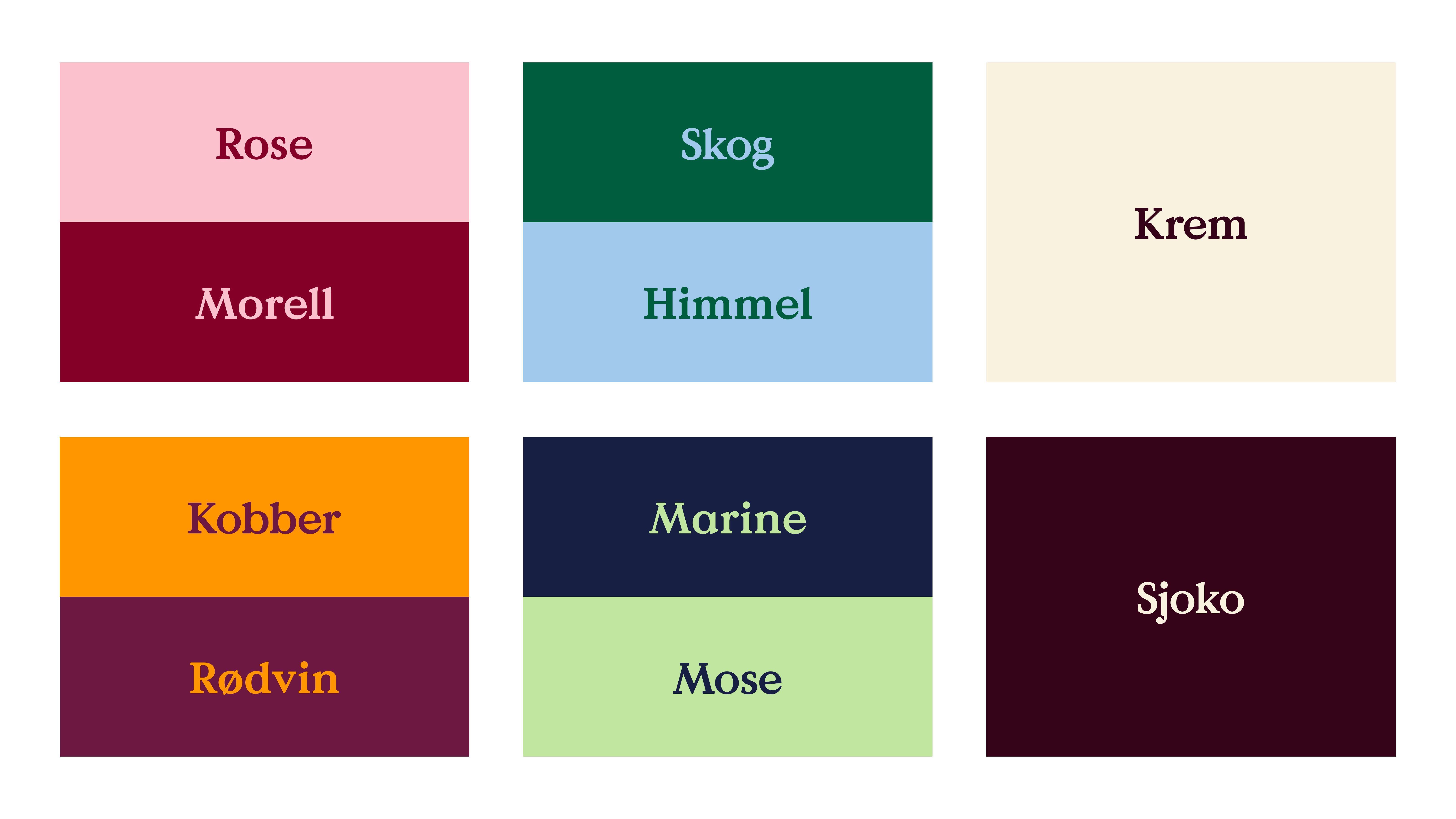 Riktig bruk av farger