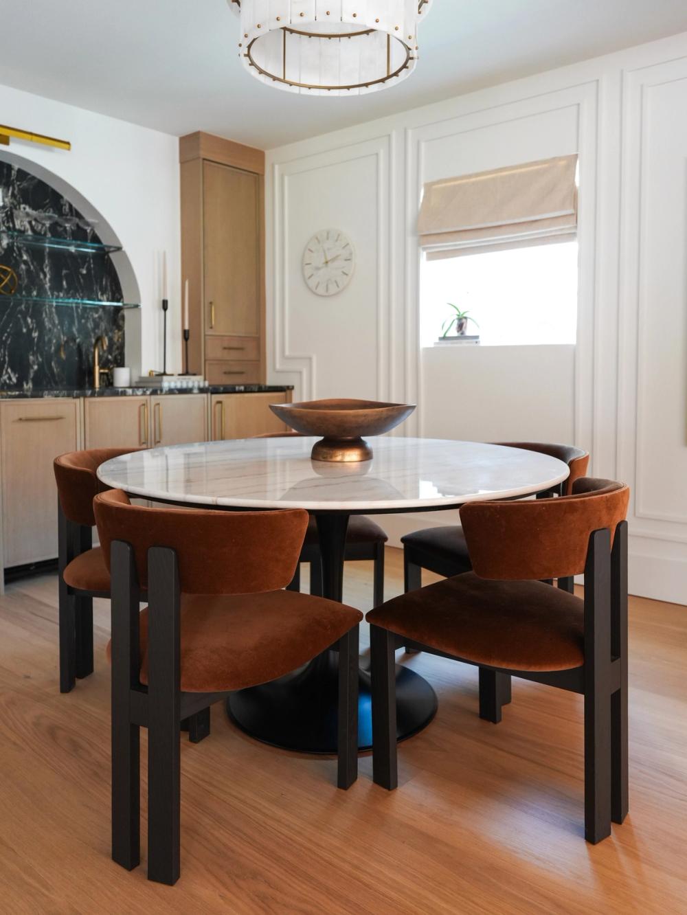 Chic Dining Room/Wet Bar, after