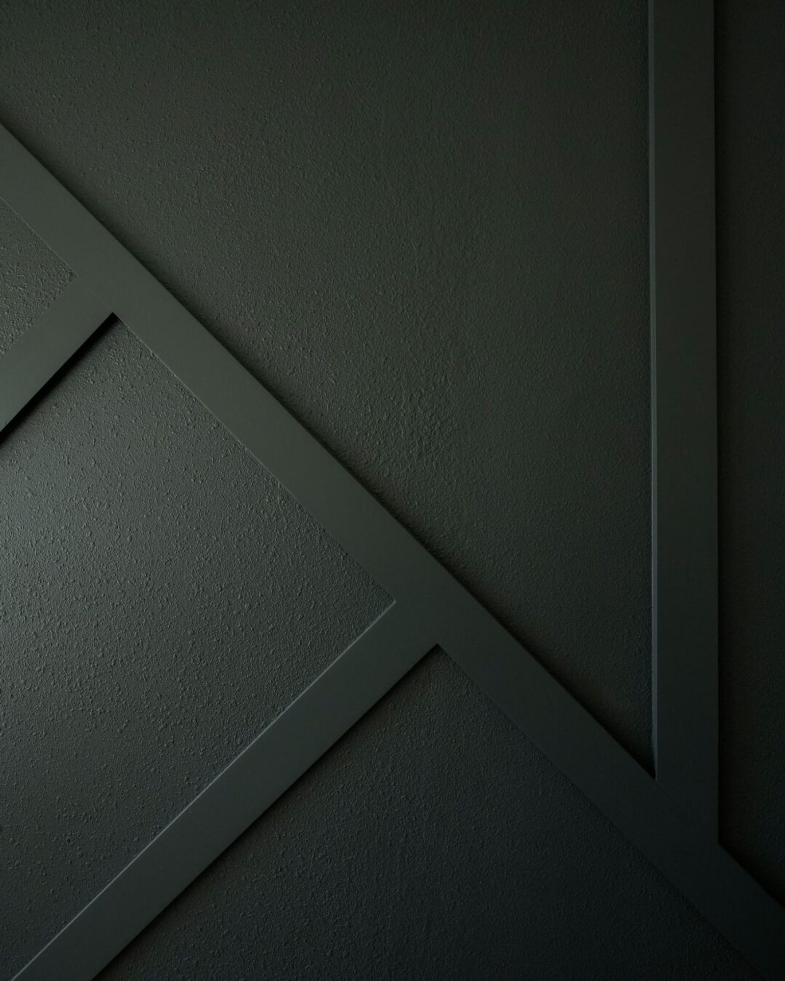 Custom Geometric Accent Wall Installation, photo 1