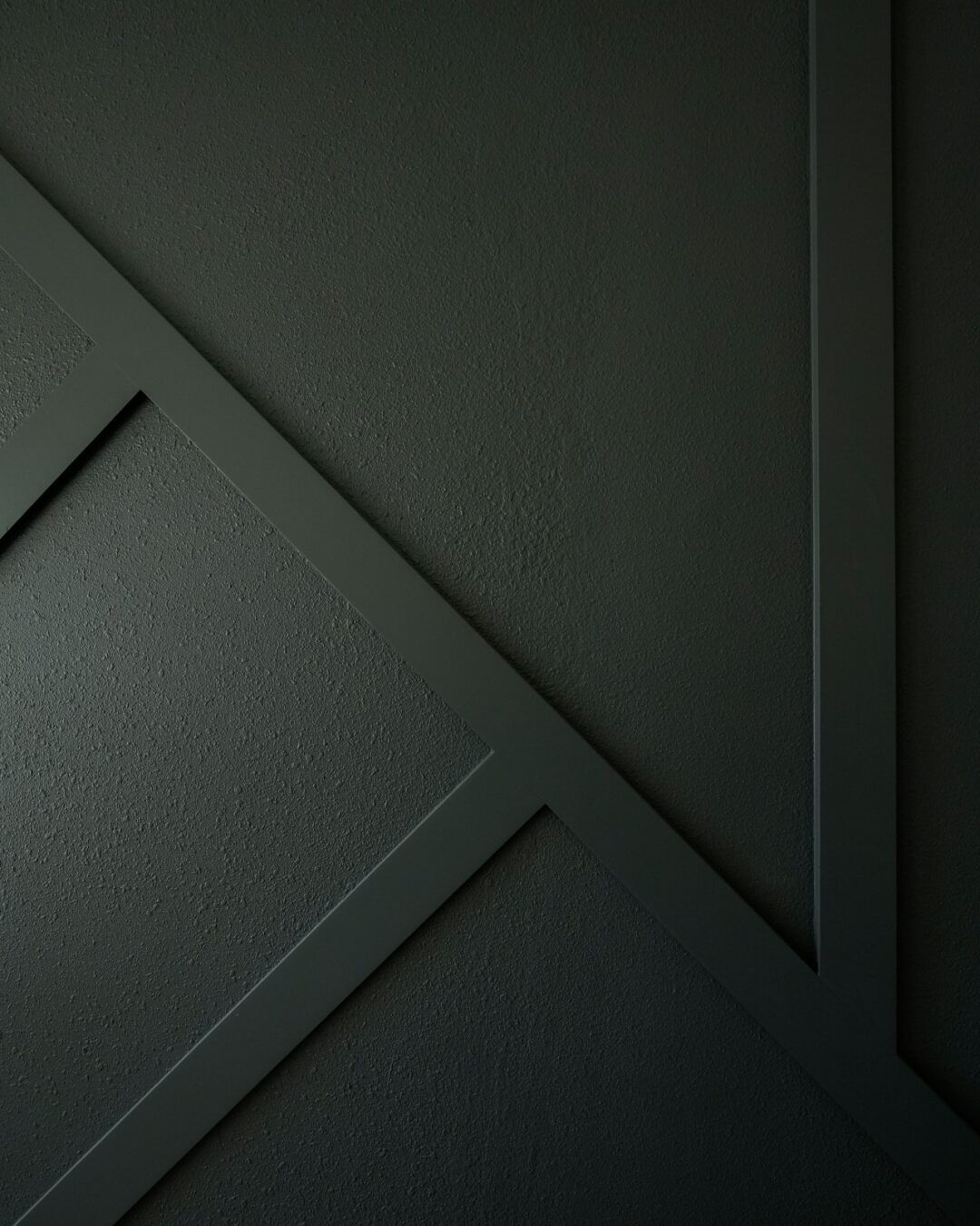 Custom Geometric Accent Wall Installation, photo 1
