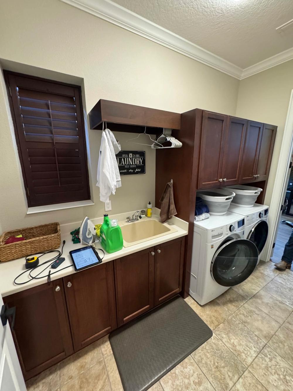 Laundry Room Remodel, before