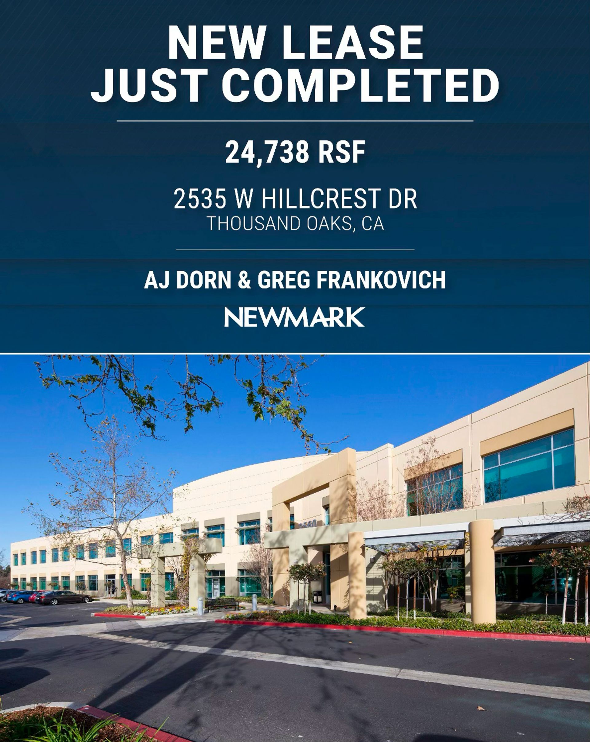 Thousand Oaks: New Lease Completion