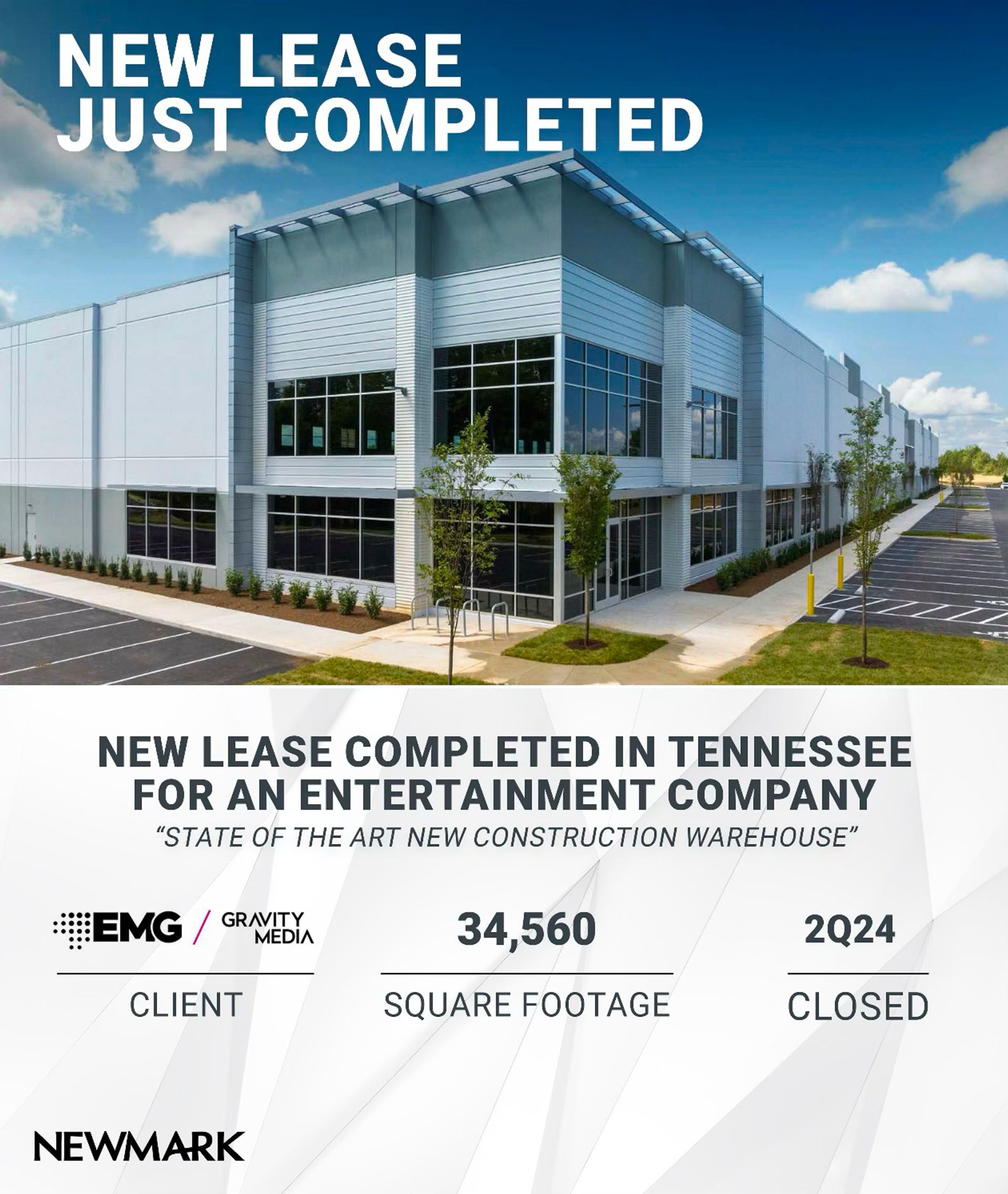 Tennessee: New Lease Completion