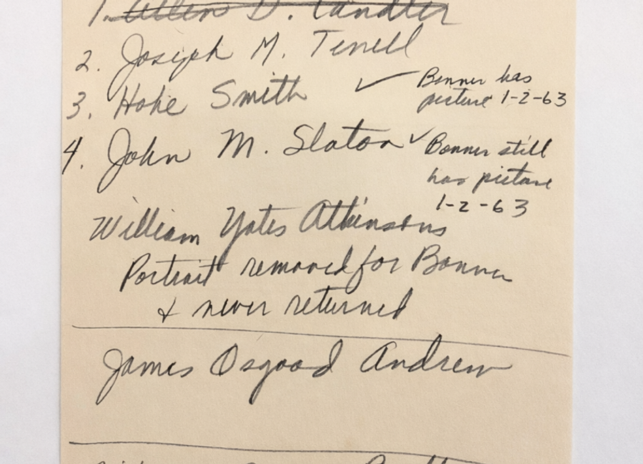 Carroll Hart Note on Bullock