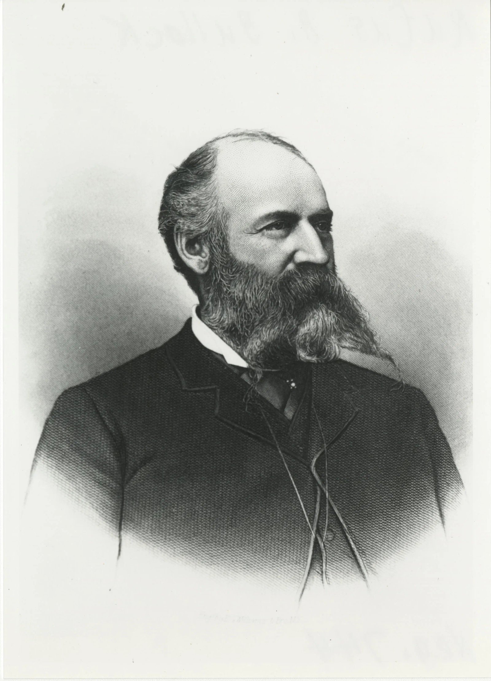 Engraving of Rufus Bullock