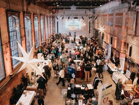 Bilde av Oslo Vegetarfestivals julemarked