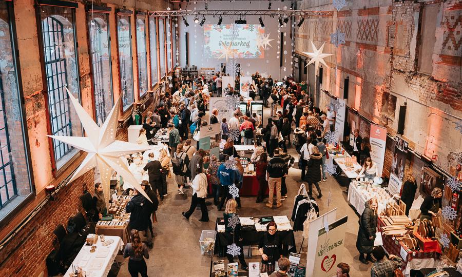 Bilde av Oslo Vegetarfestivals julemarked