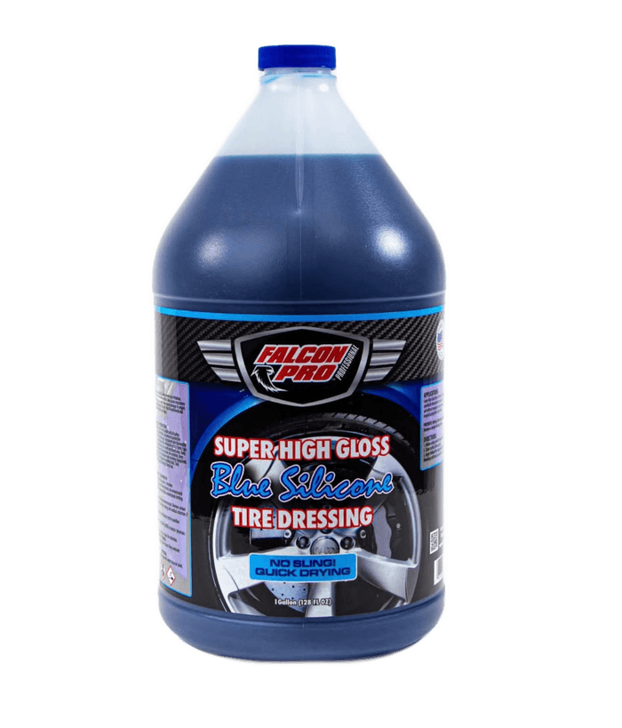 Super High Gloss Blue Silicone Tire Dressing