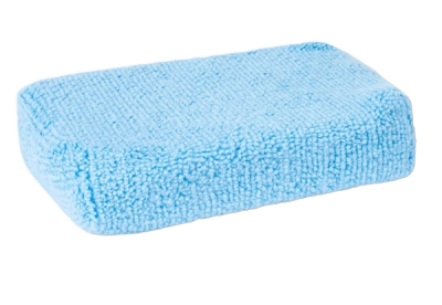 Blue Microfiber Applicator Sponge