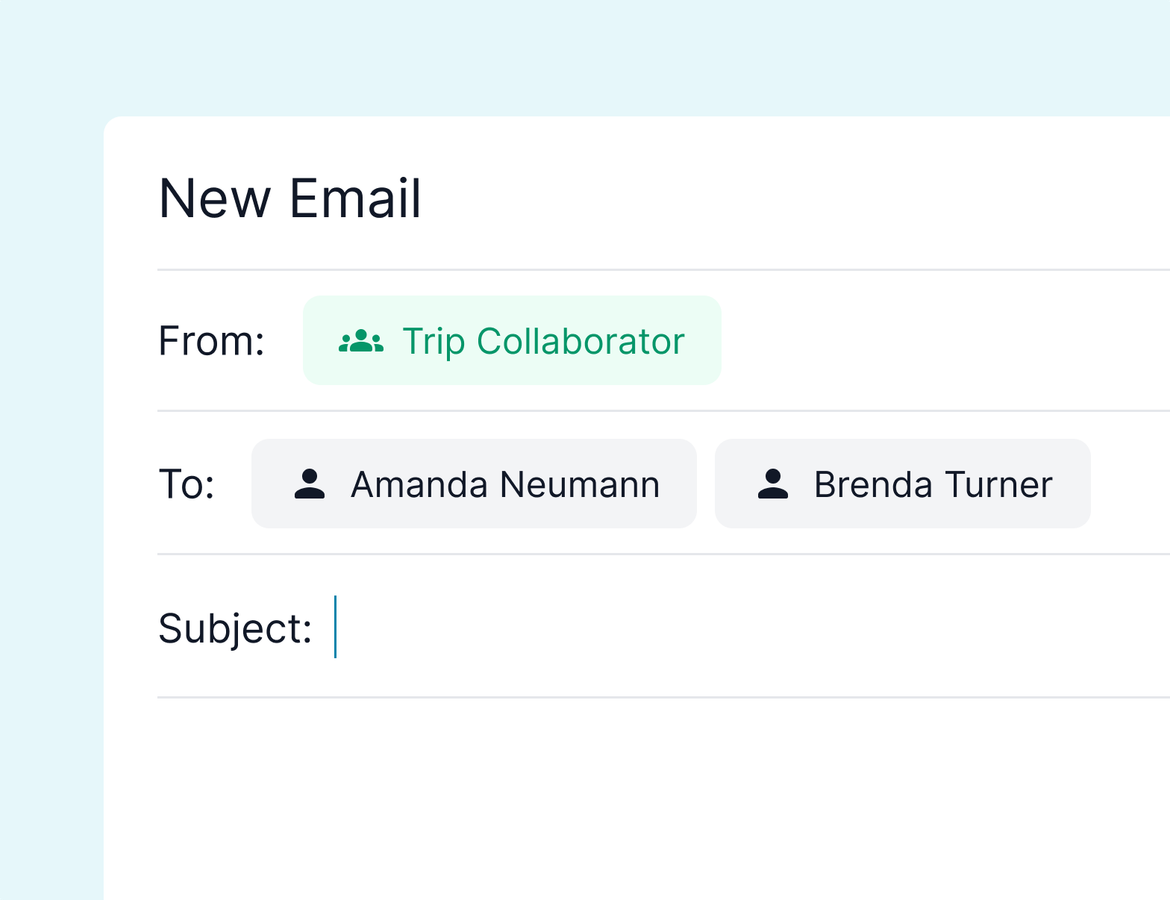 Trip Email Collaboration, Adjustable Payment Dates, and Non-Commissionable Bookings