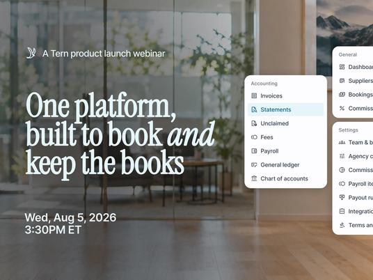 The travel back office still runs on software from 1987. Until now.