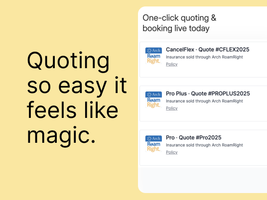 Quote insurance in seconds, not minutes