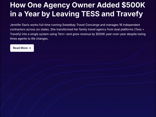 How One Agency Owner Added $500K in a Year by Leaving TESS and Travefy