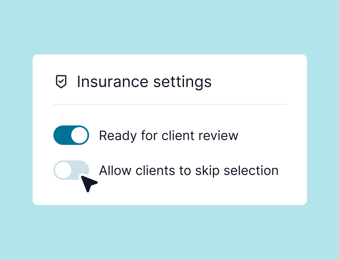 Stop clients from skipping insurance - plus a Chrome extension that saves hours