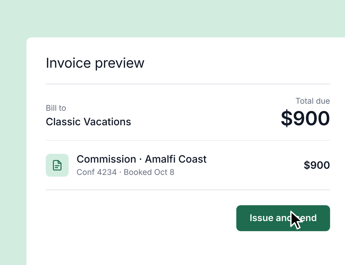 Invoice Suppliers, Clients, and Agents Right From Tern