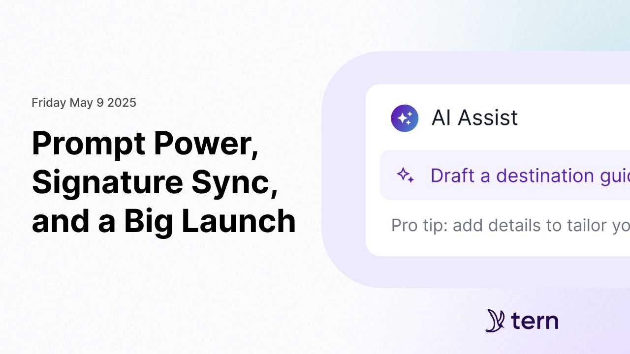 Prompt Power, Signature Sync, and a Big Launch