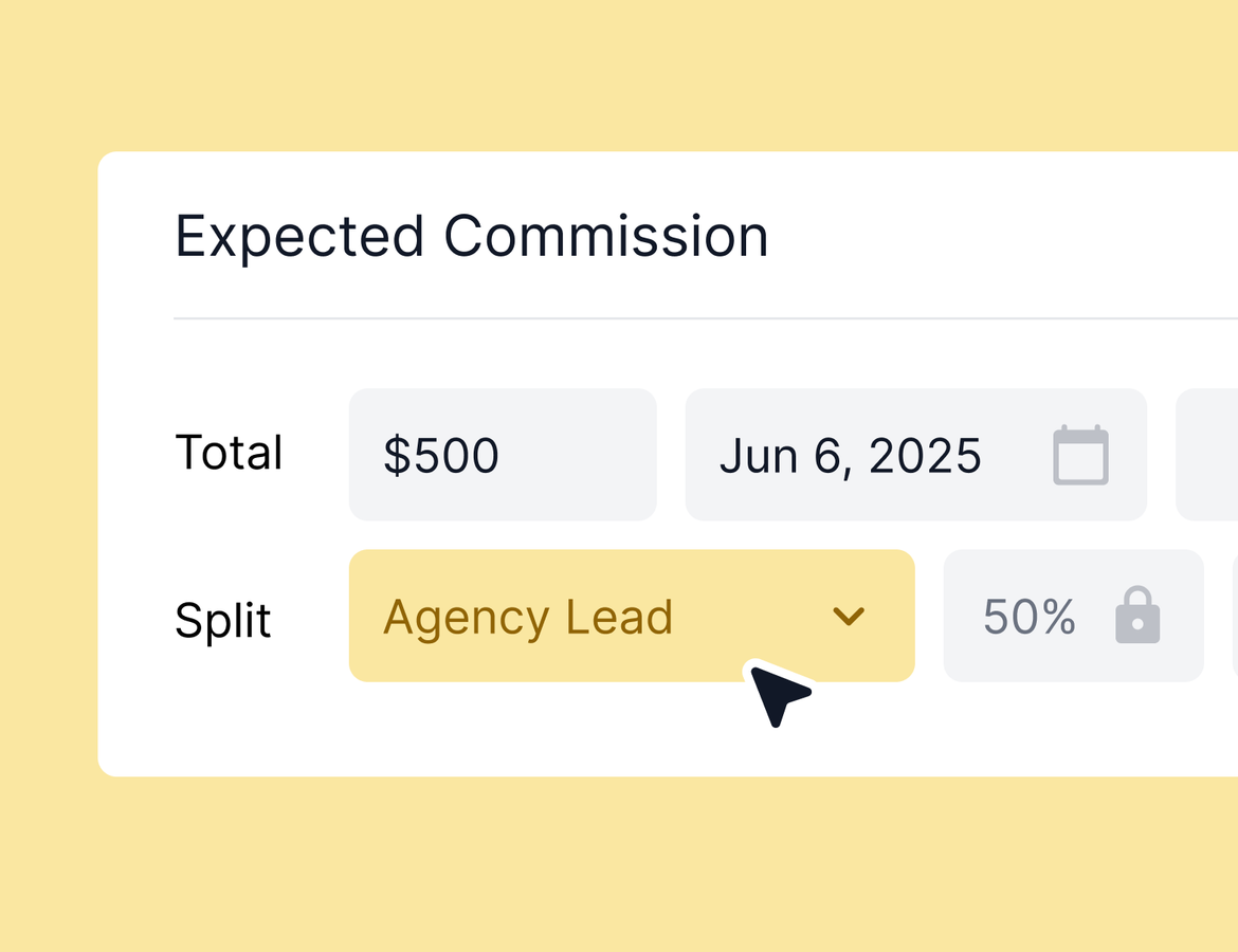 Commission rules, optional dates & times and more! 