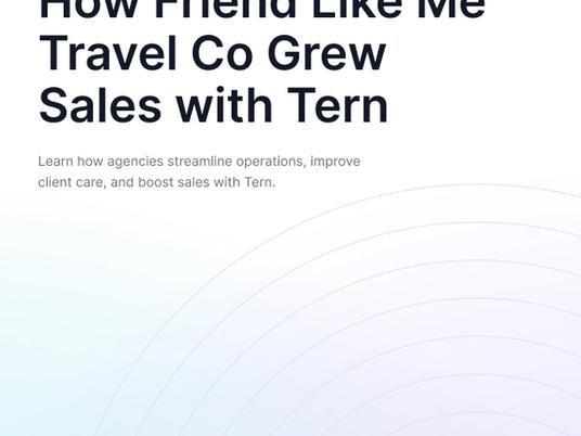How Friend Like Me Travel Co Grew Sales with Tern
