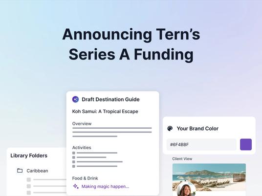 Tern Raises $13M to Revolutionize the Travel Advisor Experience