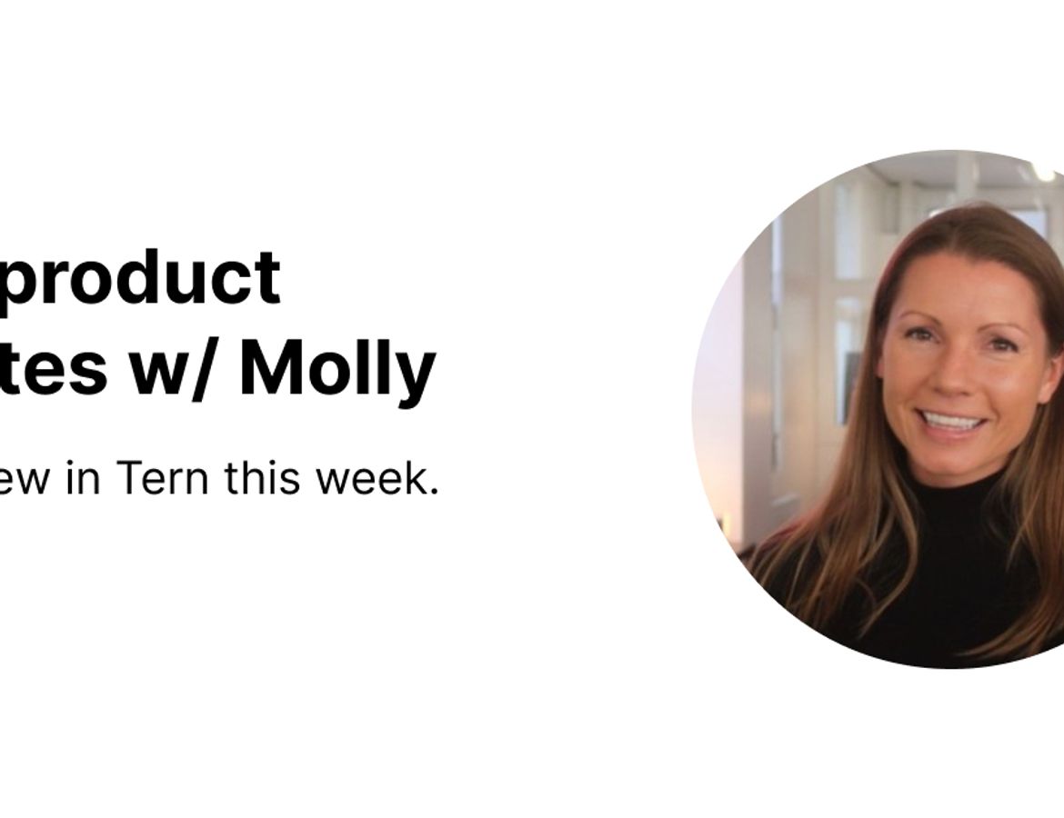 Tern Product Updates - February 5, 2024