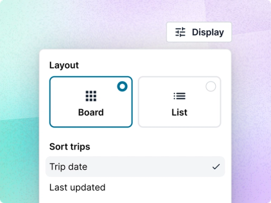 New Advisor Reporting and Trip Sorting Improvements