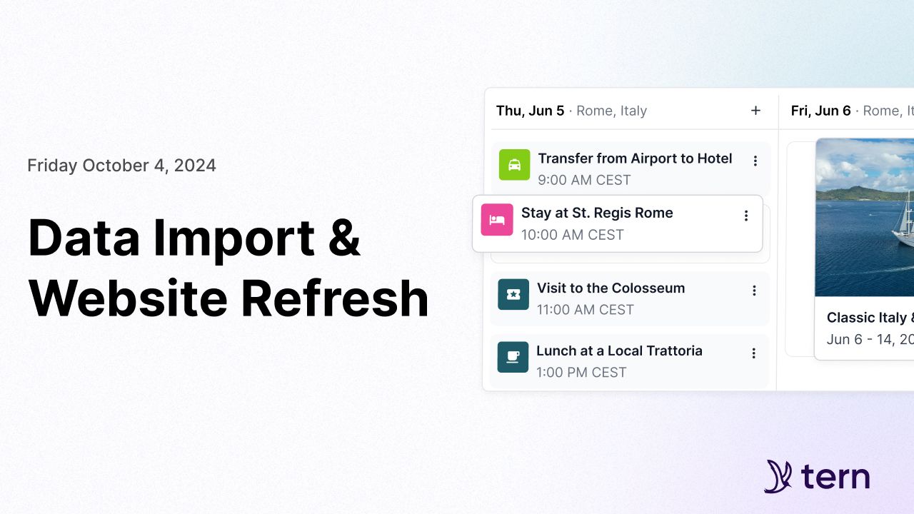 Data Imports, Payment Automation, and a Website Refresh