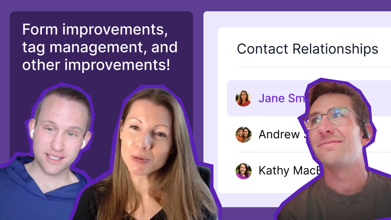 From improvements, tag management, and other improvements