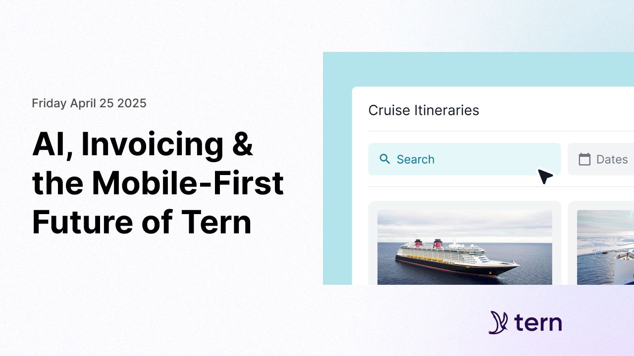 AI, Invoicing & the Mobile-First Future of Tern