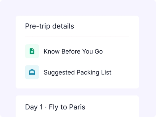 New Pre-Travel Itinerary Day, Improvements to Tables, and More!