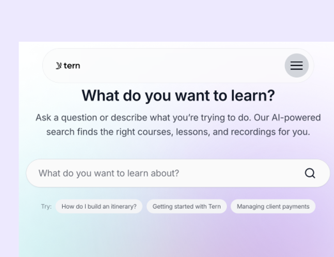 Tern & Learn just got a major upgrade