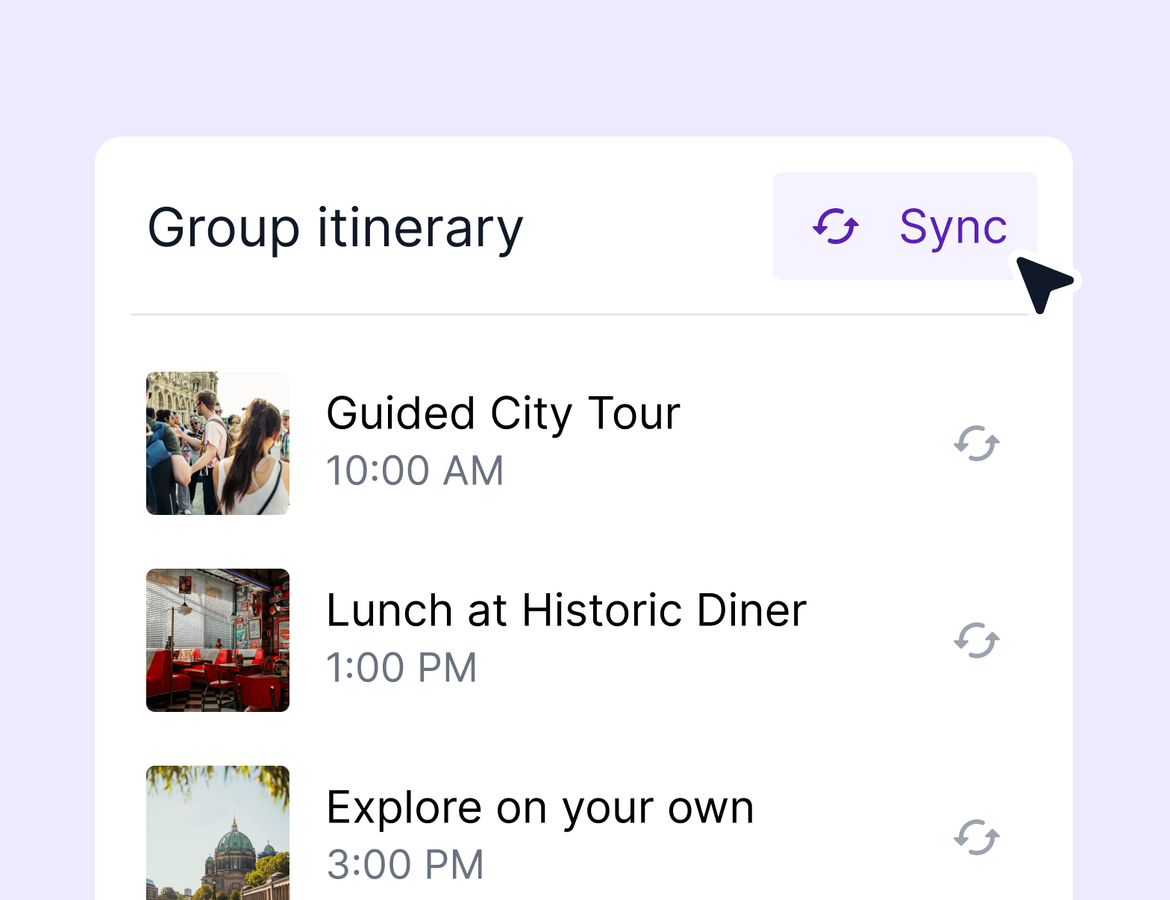 Group trip syncing is here