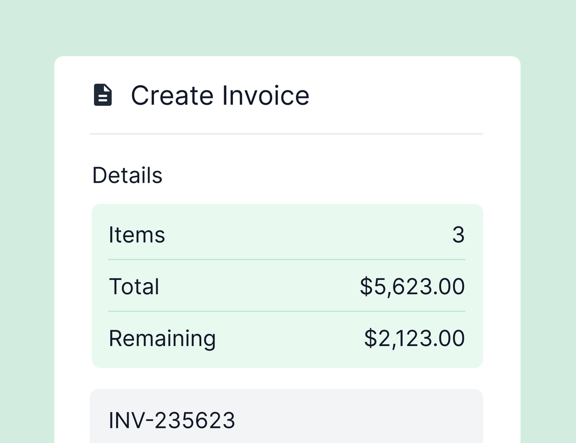 Invoicing is Here!