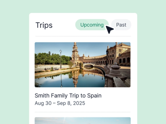 A fresh look for upcoming trips on the traveler mobile app, and more!