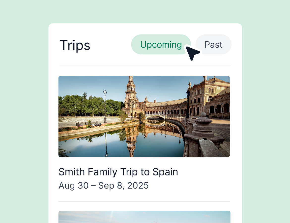 A fresh look for upcoming trips on the traveler mobile app, and more!
