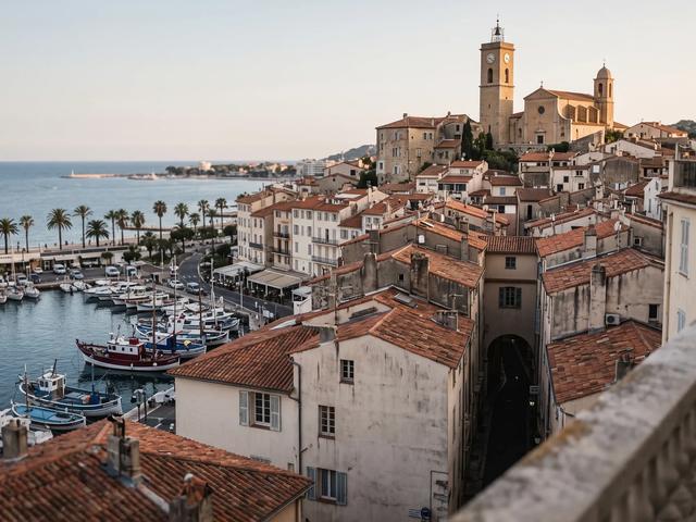 Vue de cannes