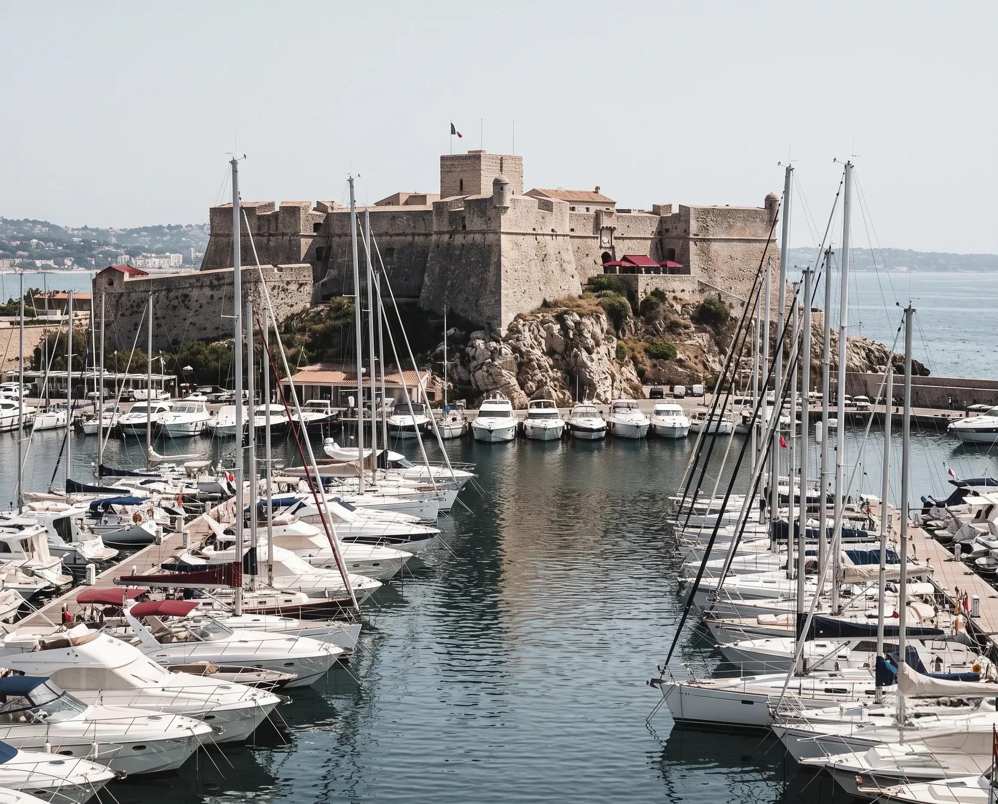 Vue de antibes
