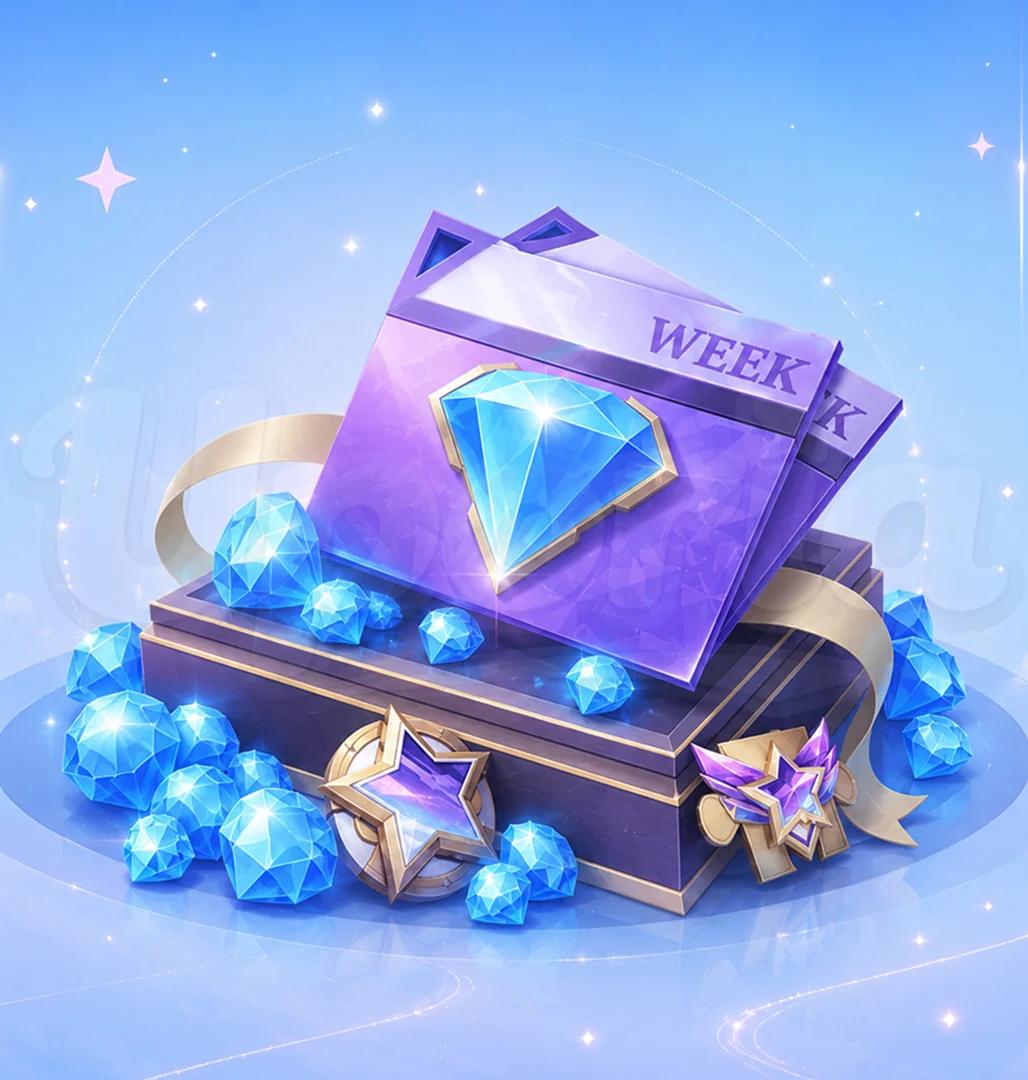Weekly Diamonds Pass — Mobile Legends: Bang Bang top-up