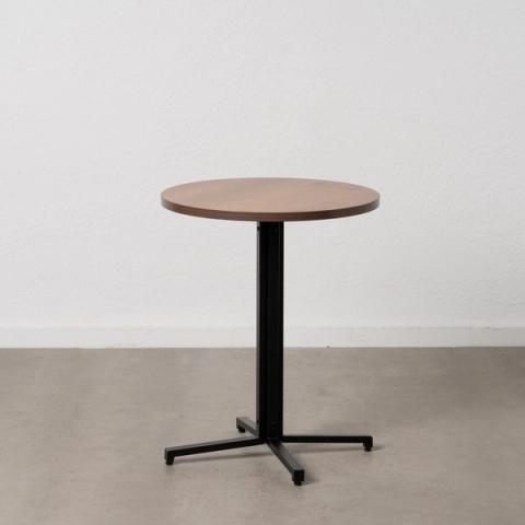 Mesa bistró en natural y negro